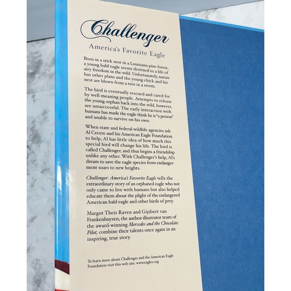 Challenger Americas Favorite Eagle Margot Raven 2005 Bald Eagle Reference - Picture 7 of 12